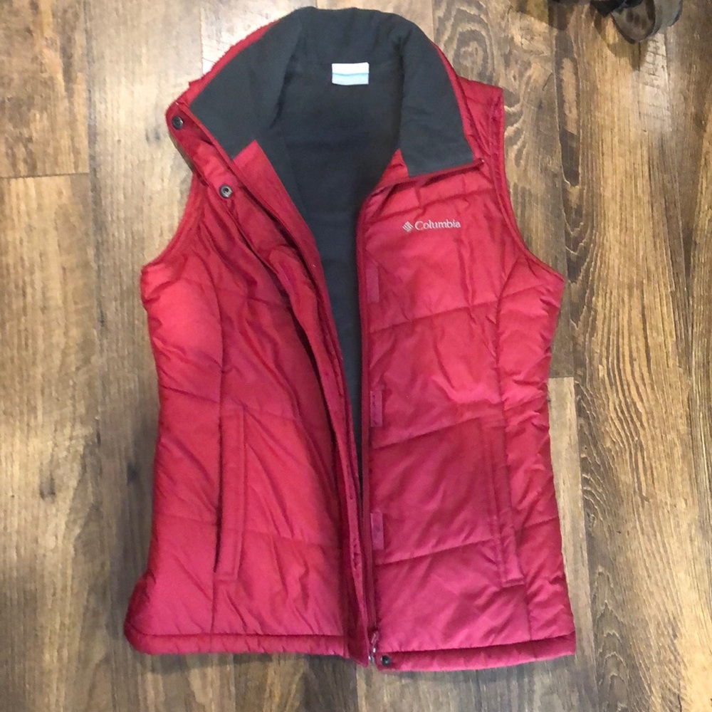 Columbia puffer vest.